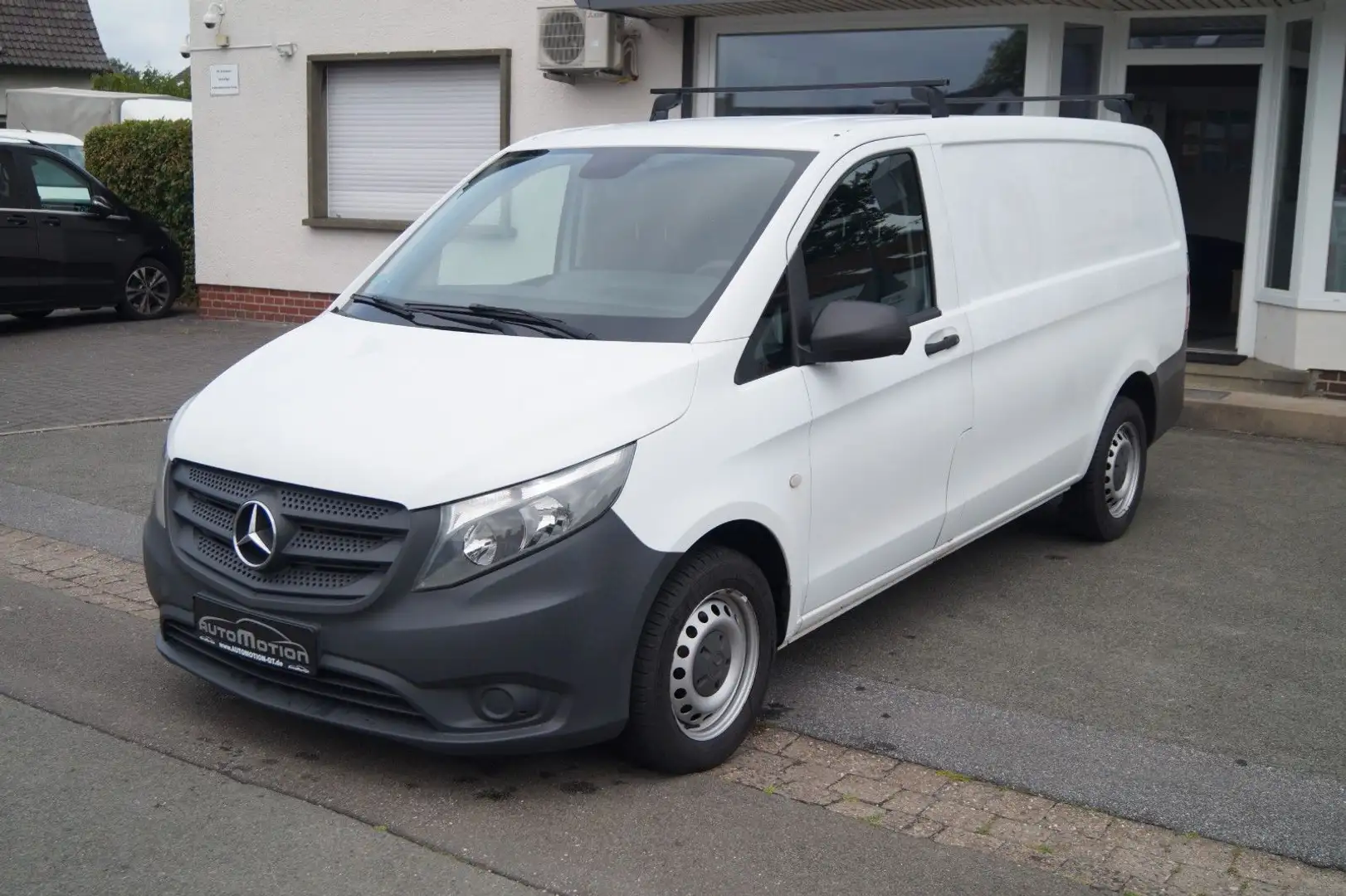 Mercedes-Benz Vito Kasten RWD lang*Klima*3-Sitzer*AHK*Tempomat Weiß - 1