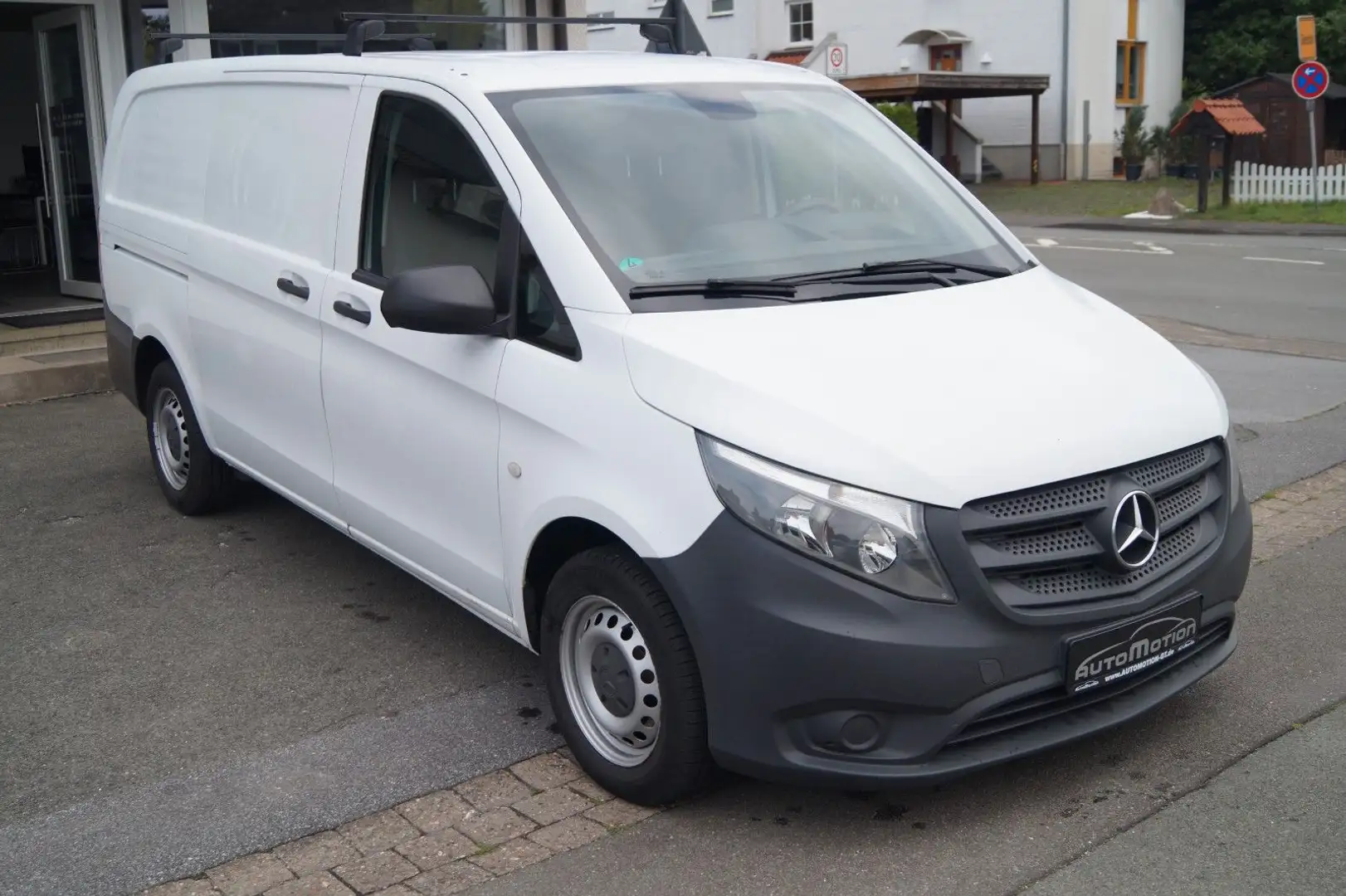 Mercedes-Benz Vito Kasten RWD lang*Klima*3-Sitzer*AHK*Tempomat Weiß - 2