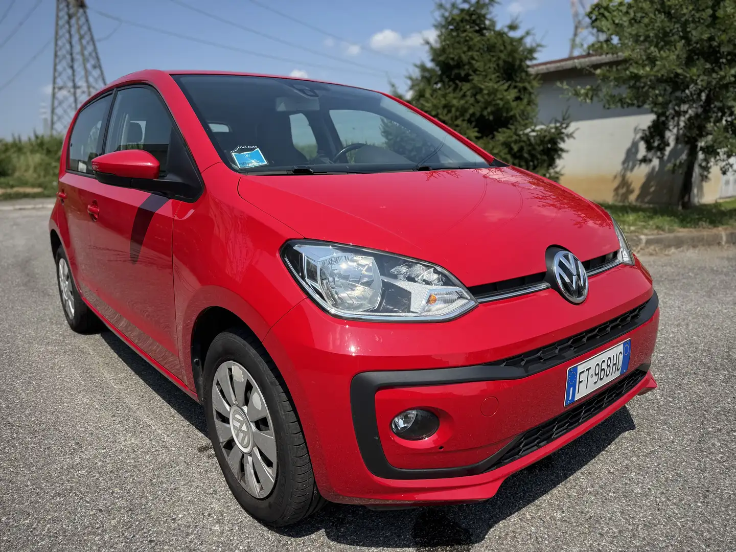 Volkswagen up! up! 5p 2017 5p 1.0 eco High 68cv Rosso - 2