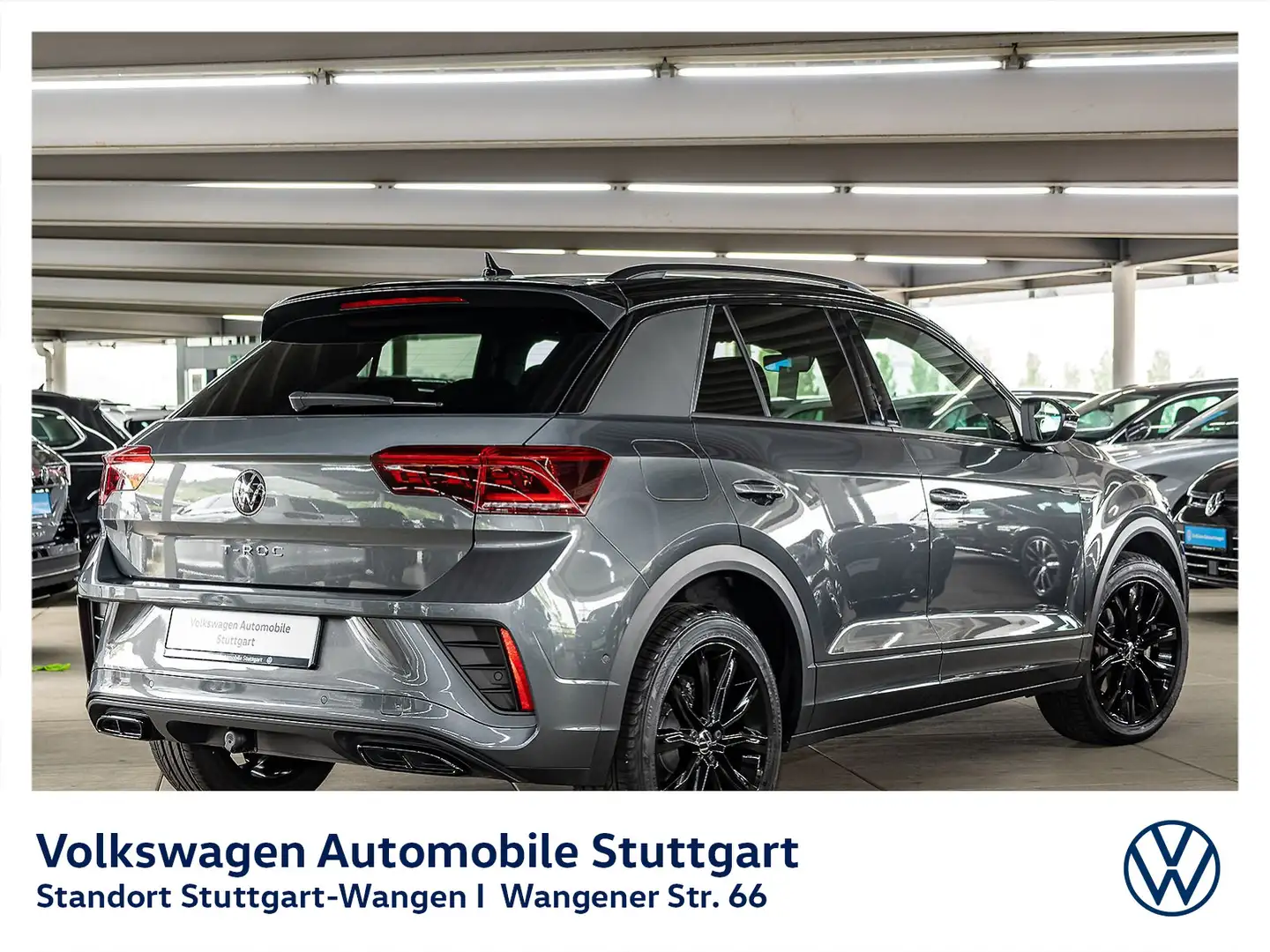Volkswagen T-Roc R-Line 2.0 TDI DSG Navi Kamera LED AHK ACC Grau - 2