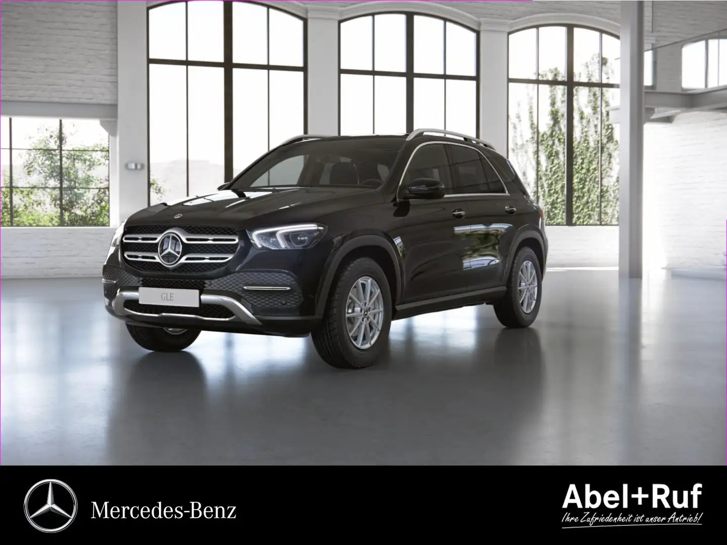 Mercedes-Benz GLE 300 d 4M MULTI+DISTR+Memo+Burme+HuD+AHK+360° Noir - 1