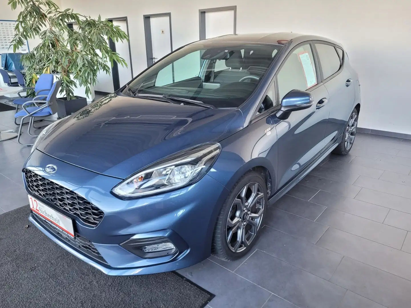 Ford Fiesta EcoBoost ST-Line m. DAB/Klimaa/Navi Blau - 2