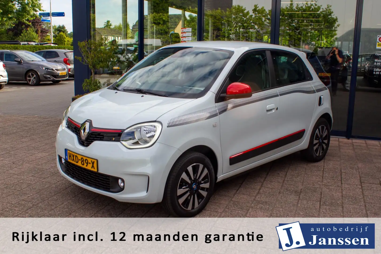 Renault Twingo Z.E. R80 Intens|Prijs rijklaar incl. 12 mnd garant Wit - 1
