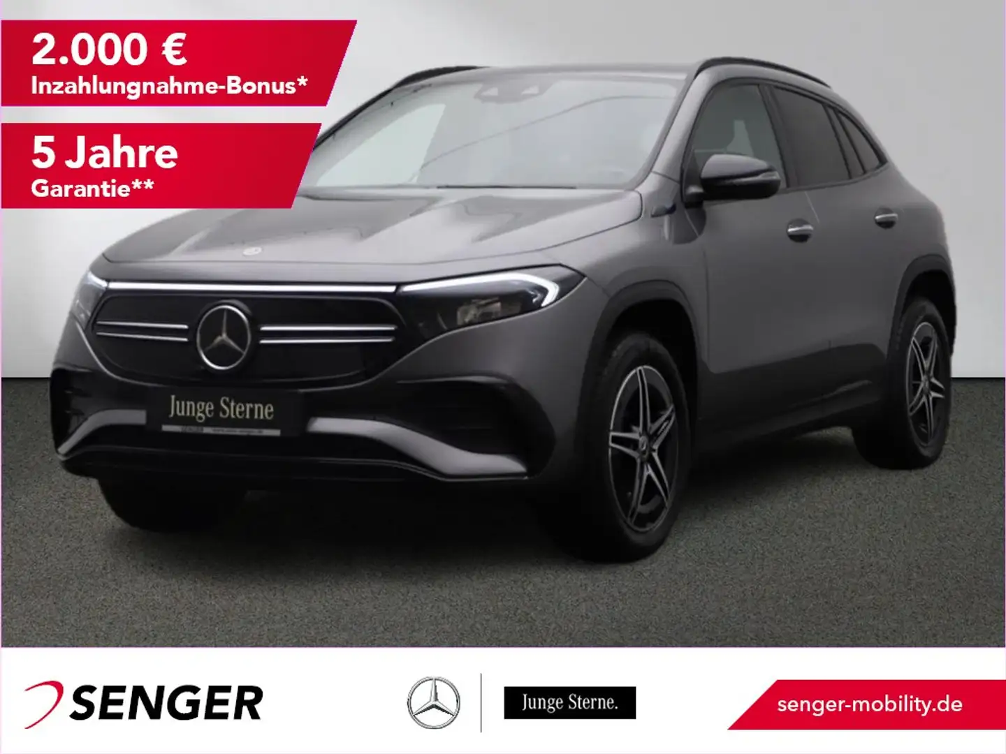 Mercedes-Benz EQA 250 AMG Line Night AHK Distronic Keyless-Go Grau - 1