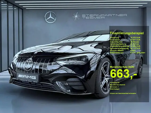 Mercedes-Benz EQE 43 4M AMG , Pano-D, Burmester,AIRMATIC,DISTR
