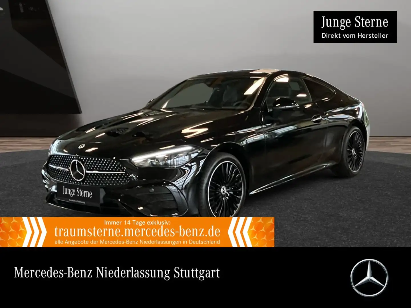 Mercedes-Benz CLE 300 e AMG+NIGHT+PANO+360+BURMESTER+KEYLESS+9G Negru - 1