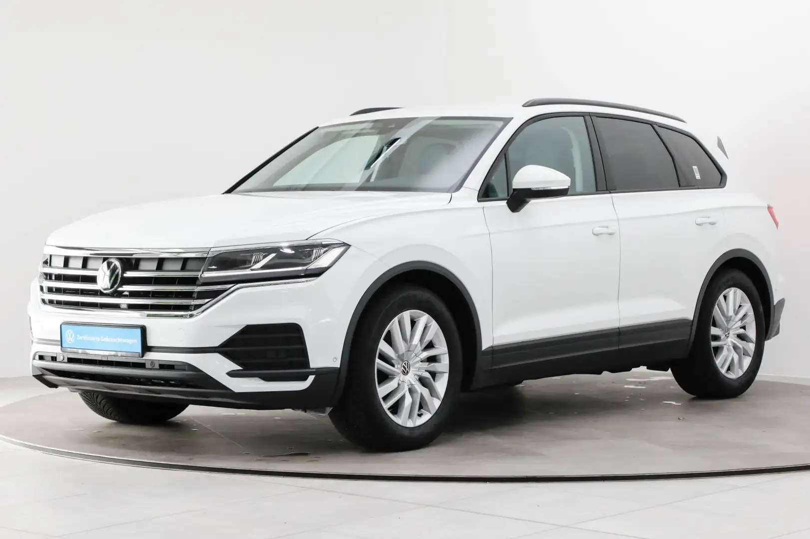 Volkswagen Touareg 3.0 TDI 4M AHK Navi SHZ Leder Kam. Luft Weiß - 2