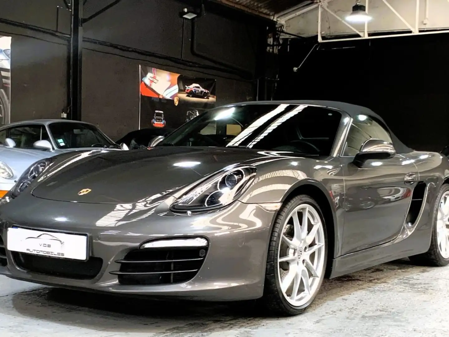 Porsche Boxster 981 2.7 265CV PDK / NAVI / 84000KM/ SUPERBE Grijs - 1