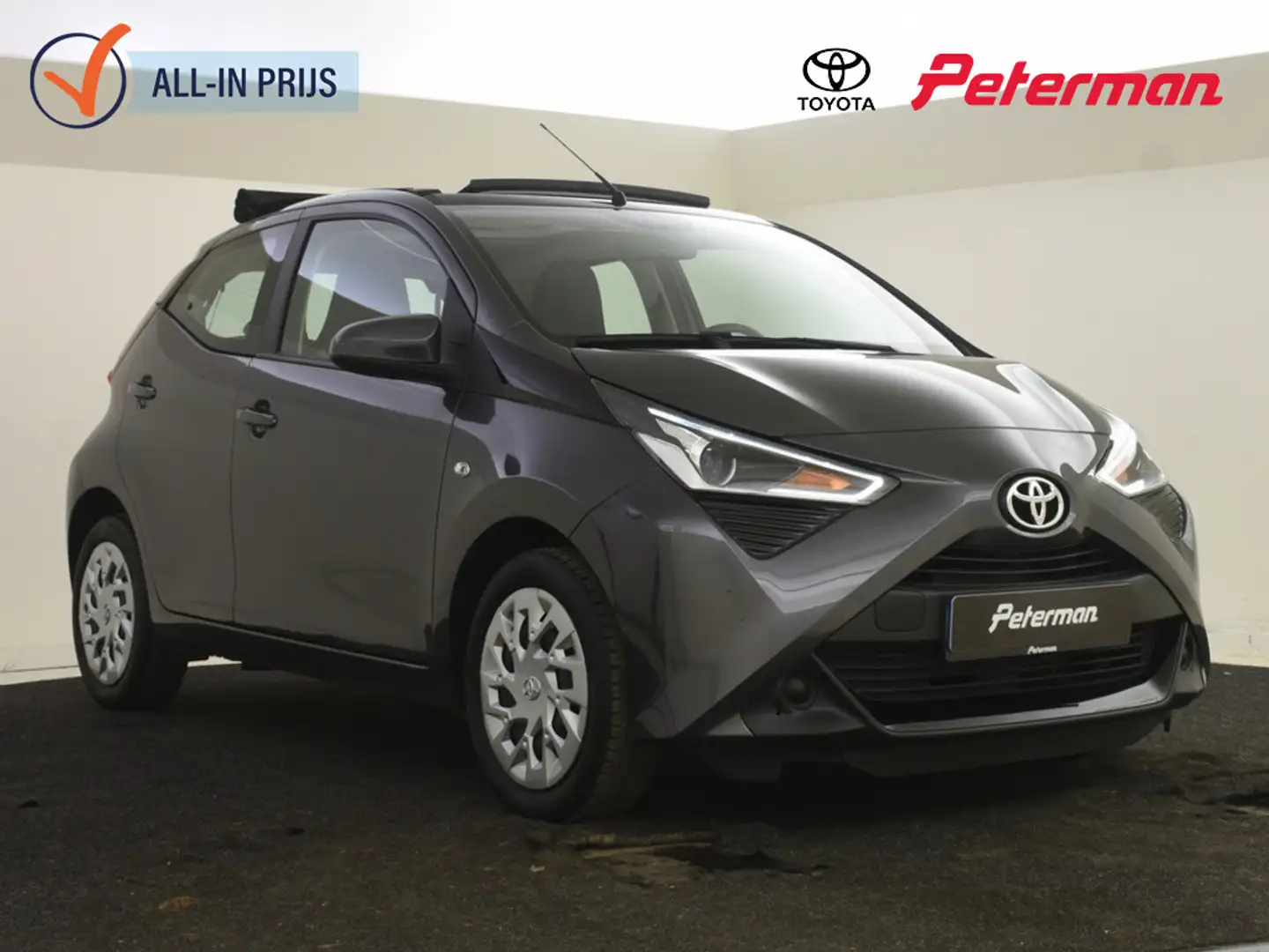 Toyota Aygo 1.0 VVT-i x-play| Automaat | Cabriotop | Camera Grau - 1