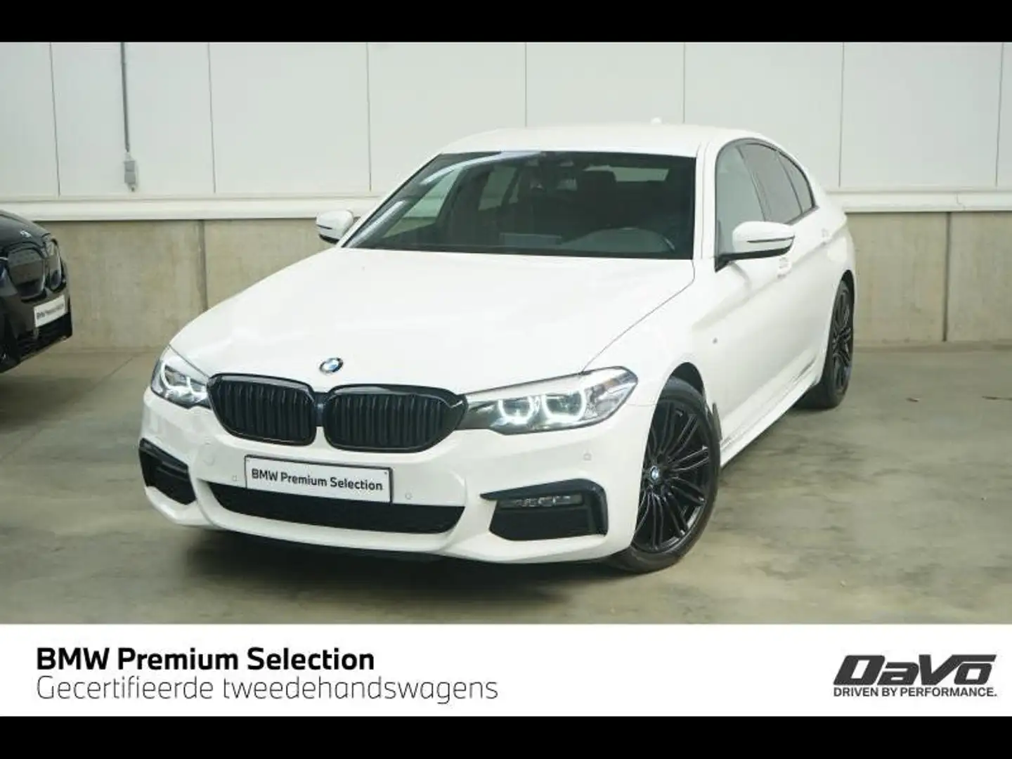 BMW 520 M SPORT - LED - LEDER - NAVI Blanc - 1