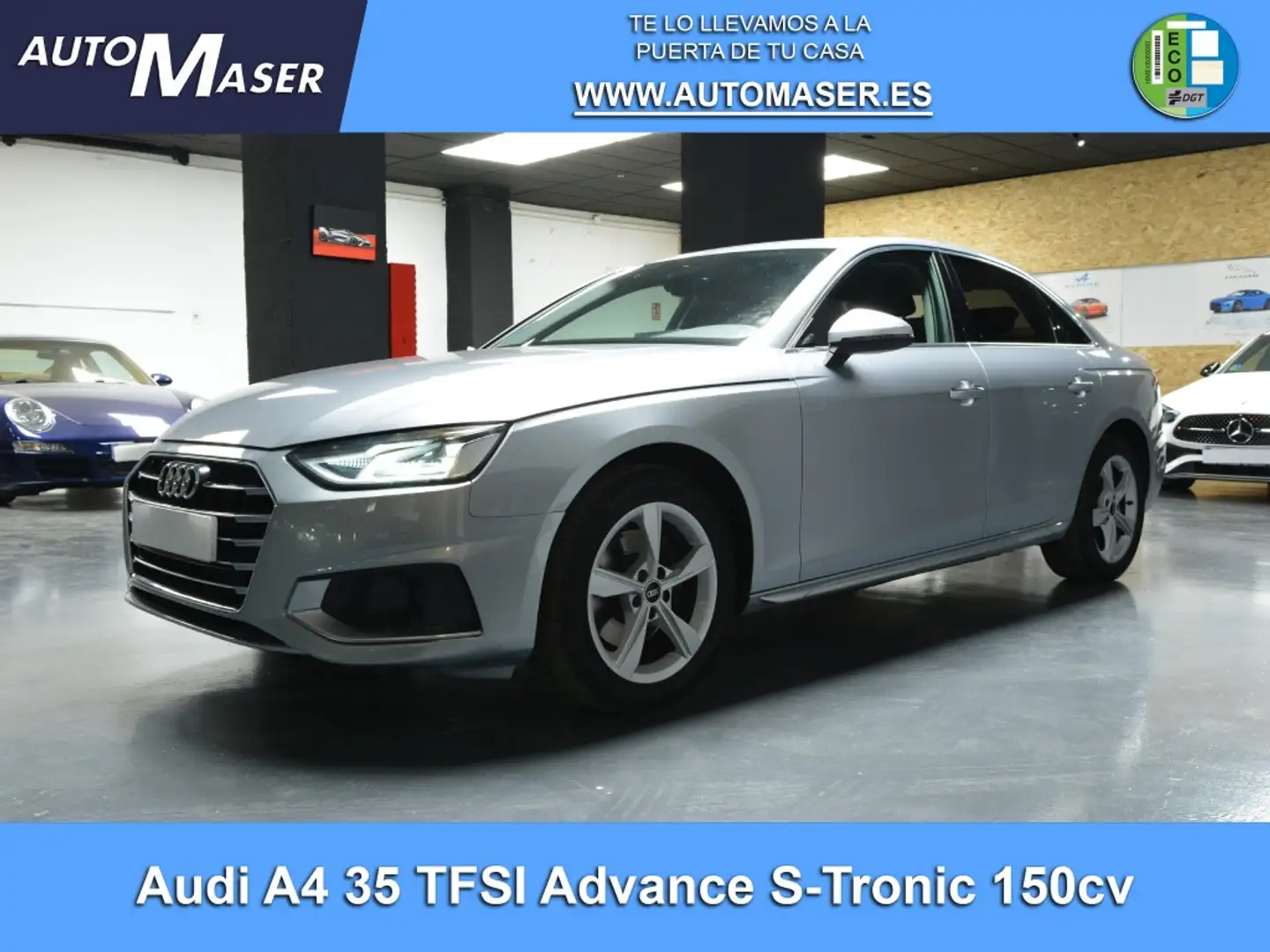 Audi A4 35 TFSI Advanced S tronic 110kW Gris - 1