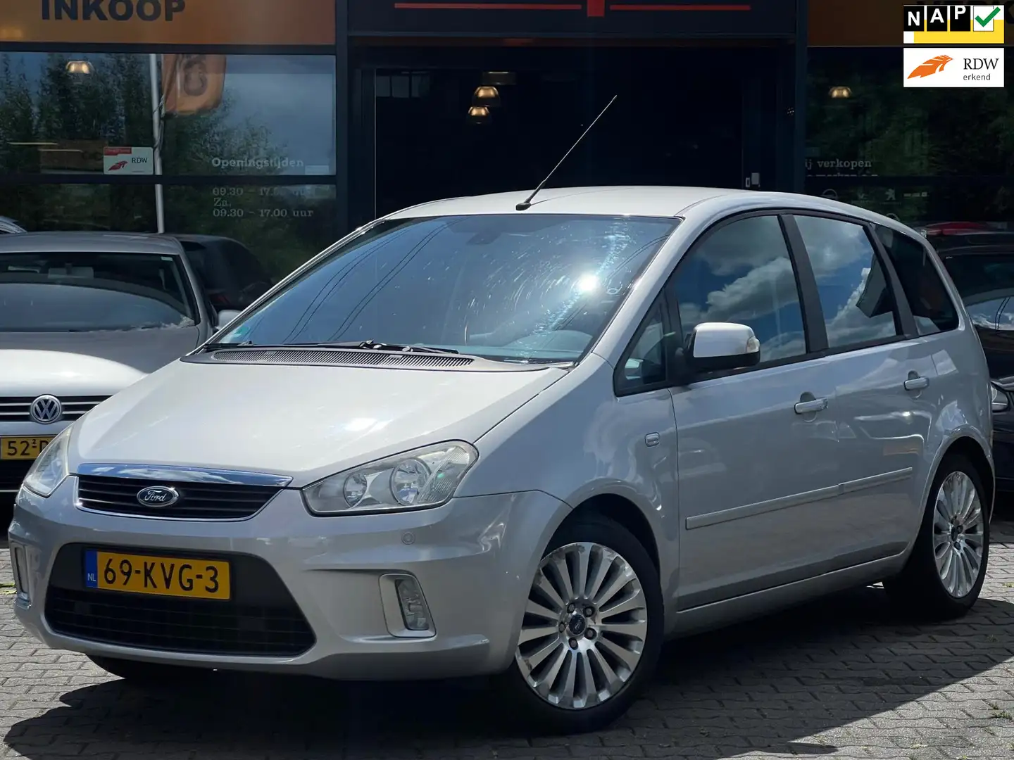 Ford C-Max 1.8-16V Limited PDC/NAVI/CRUISE/CLIMA/TREKHAAK/NAP Grijs - 1