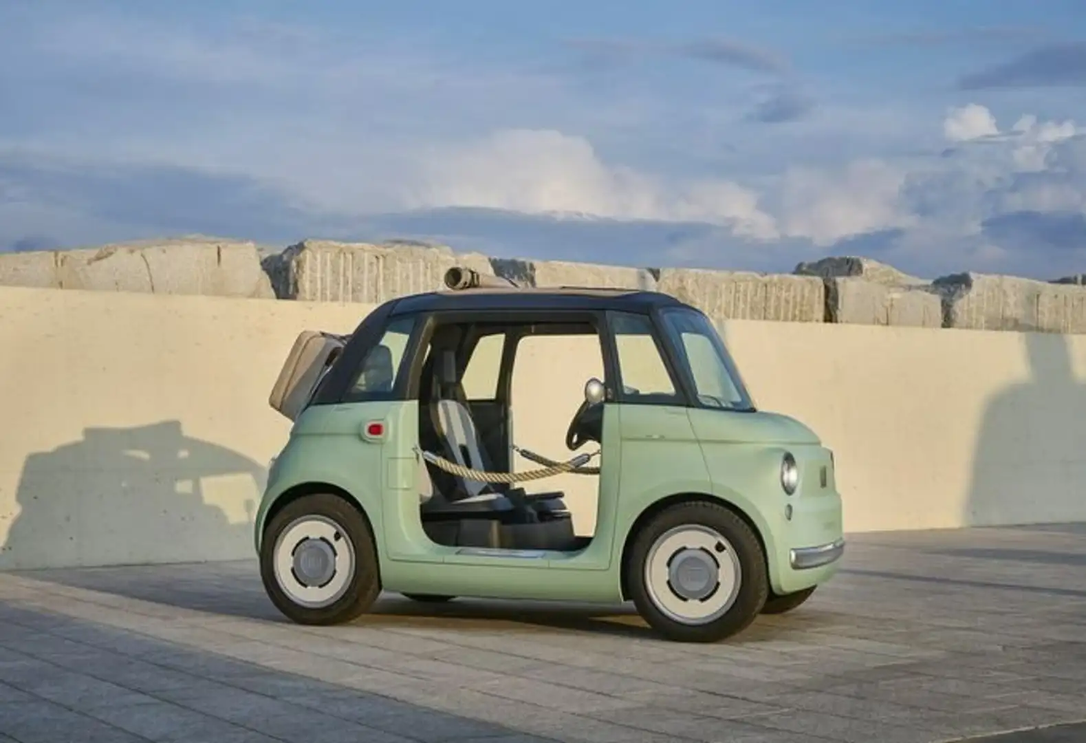 Fiat Topolino Dolce Vita | Cabrio | 100% fiscaal aftrekbaar Зелёный - 1