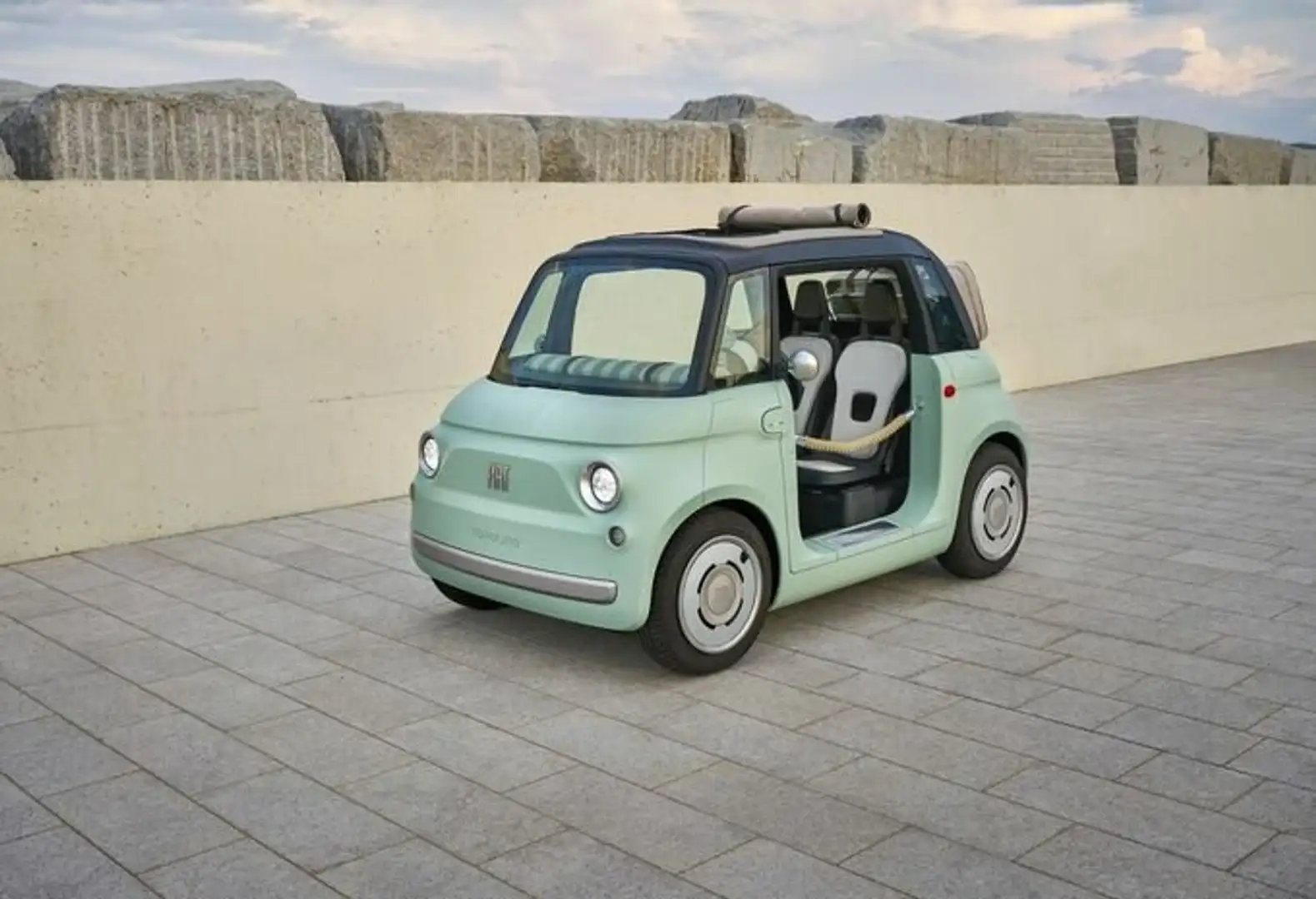 Fiat Topolino Dolce Vita | Cabrio | 100% fiscaal aftrekbaar Зелёный - 2