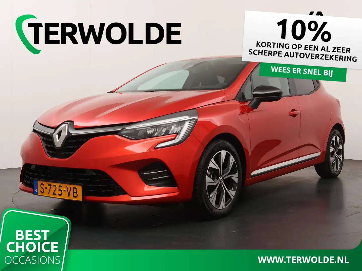 Renault Clio TCe 90 GPF Evolution | Navigatie | Climate Control Rouge - 1