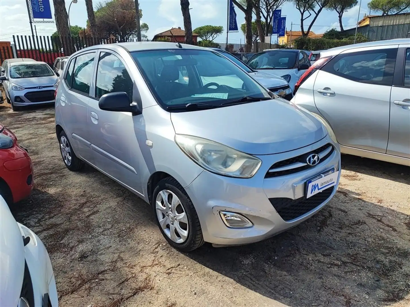 Hyundai i10 1.1 12V 69cv 5 porte CLIMA OK NEOPATENTATI Grigio - 2