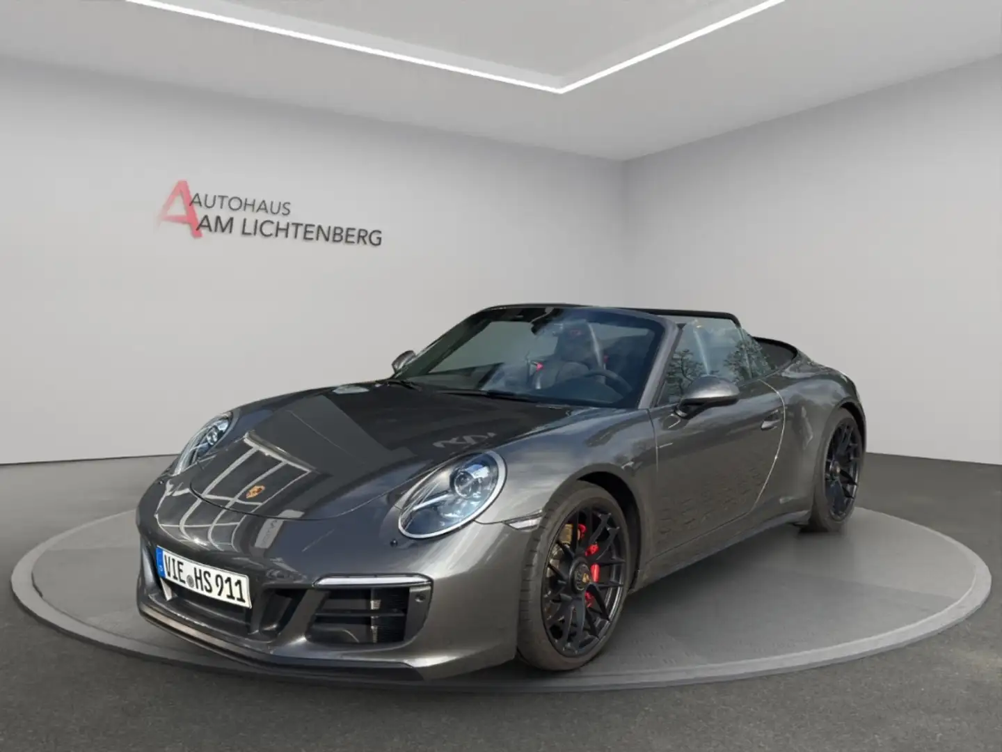 Porsche 911 991 Carrera 4 GTS Cabriolet 3.0 Sportabgas+BOSE+Sp Grau - 2