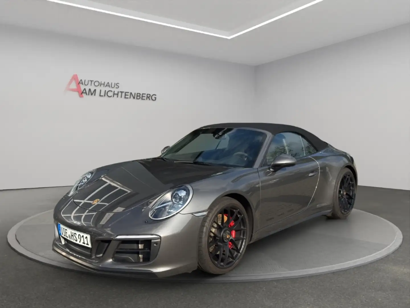 Porsche 911 991 Carrera 4 GTS Cabriolet 3.0 Sportabgas+BOSE+Sp Grau - 1