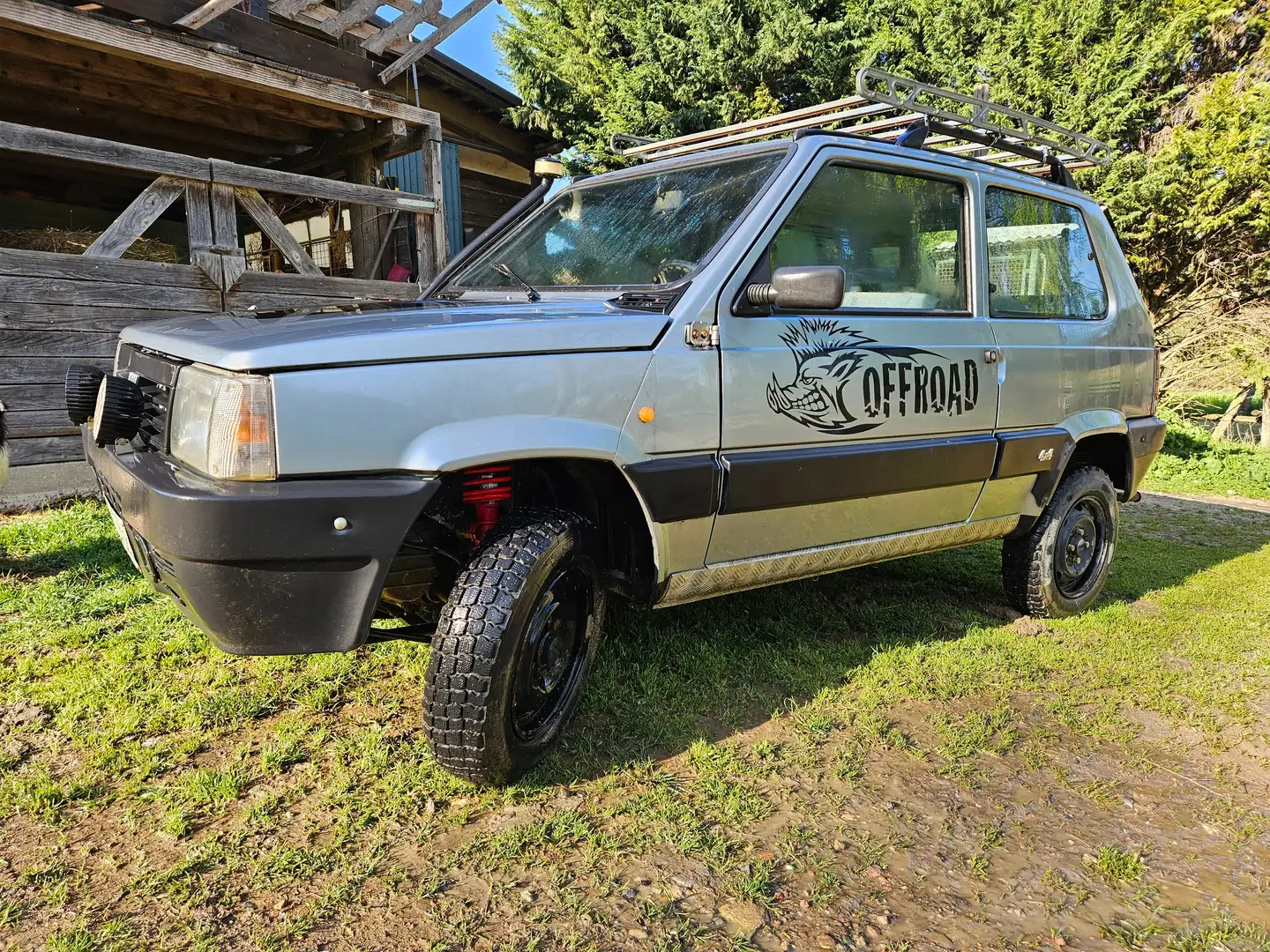 Fiat Panda Panda+1.0+4x4+my86 Gri - 2