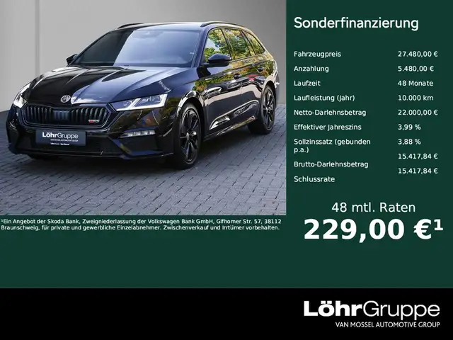 2023 Skoda Octavia in Black for sale