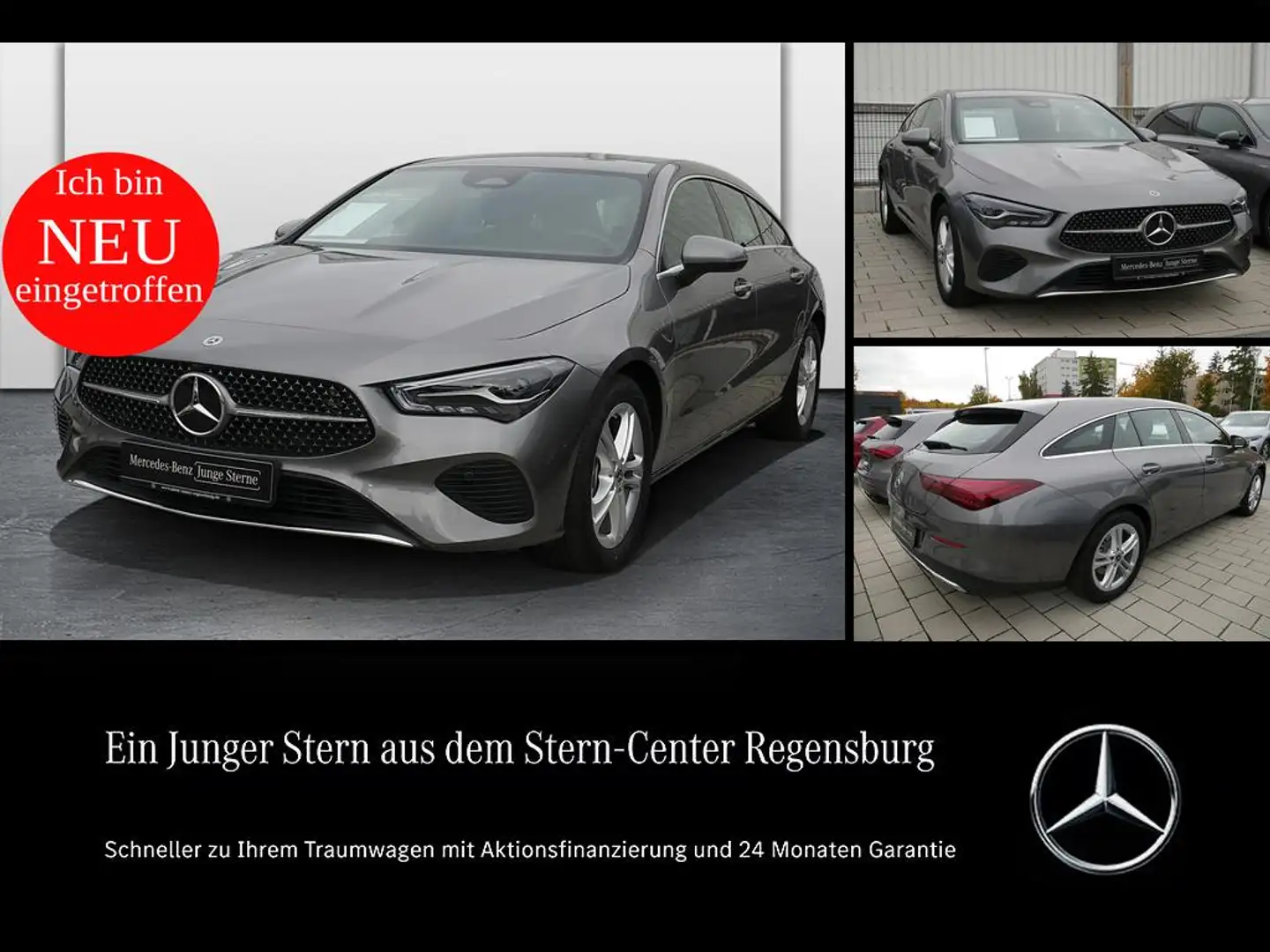 Mercedes-Benz CLA 180 PROGRESSIVE+THERMOTRONIC+ Gris - 1