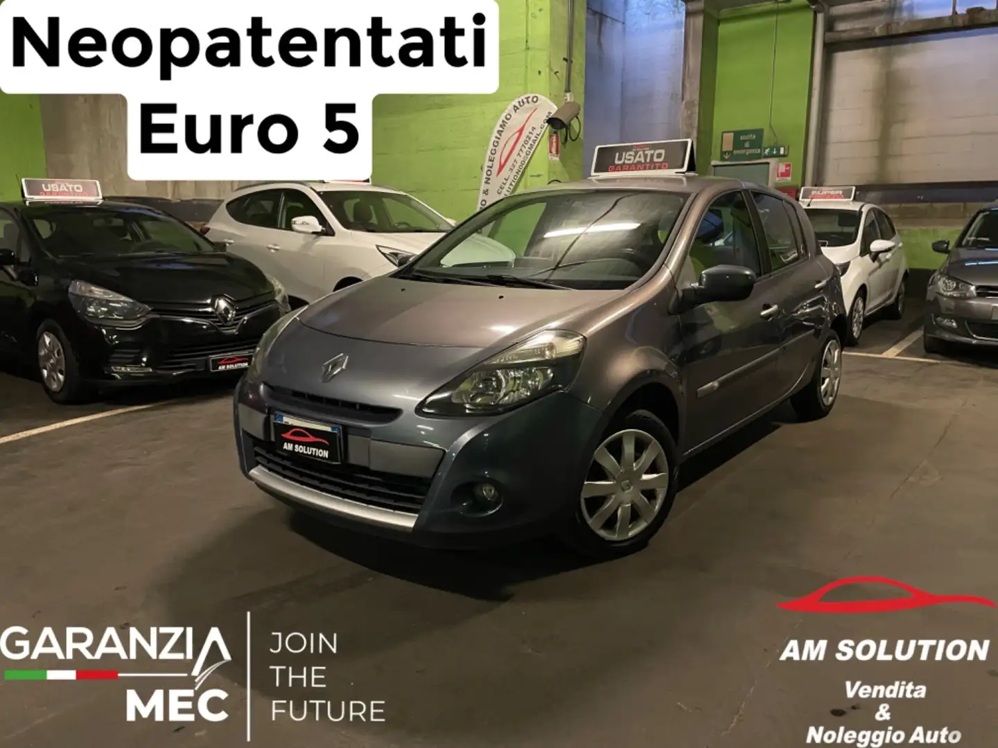 Renault Clio 1.2 Neopatentati Euro 5 *128.000km* Grigio - 1
