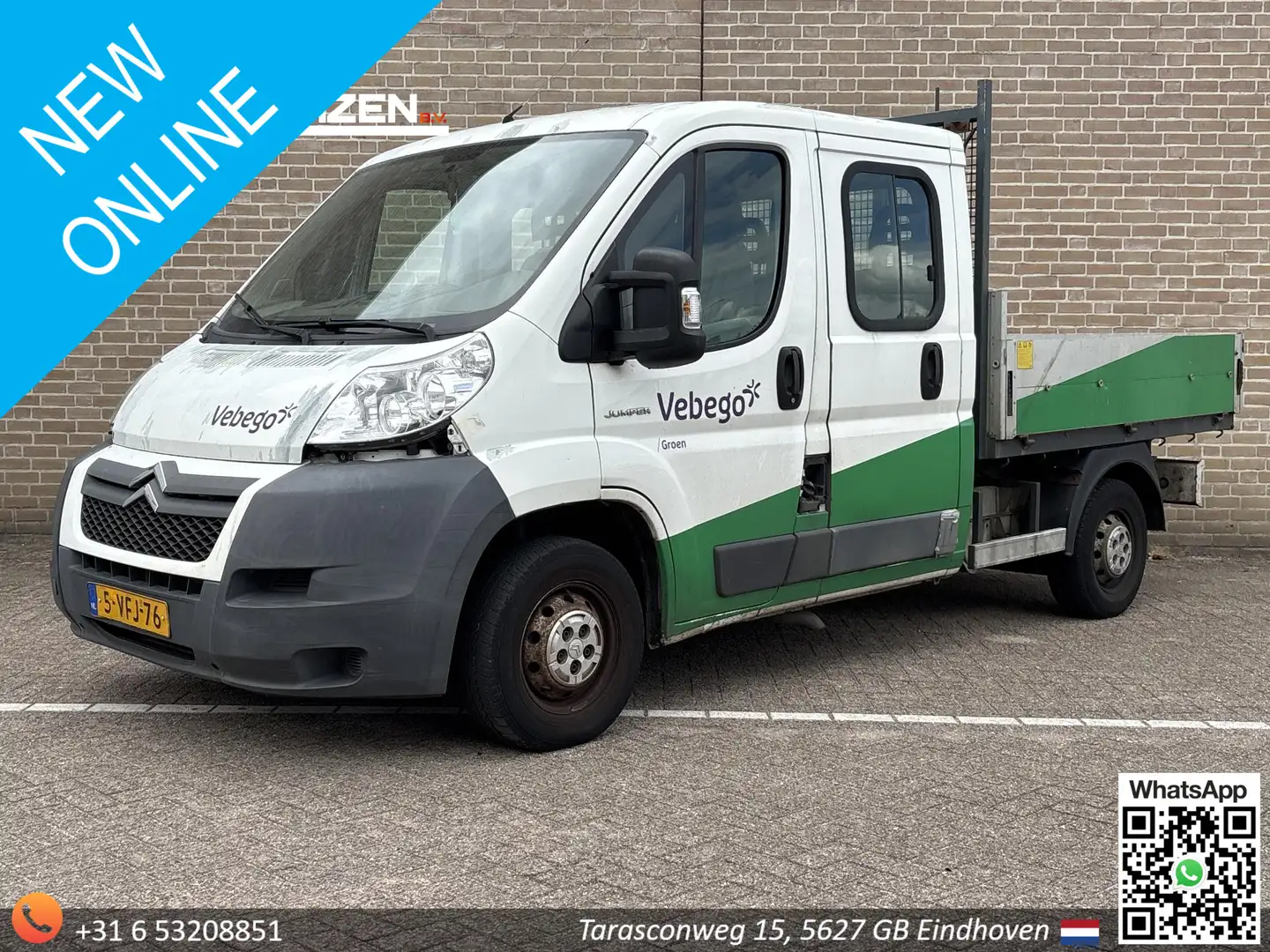 Citroen Jumper 33 2.2 HDI L2 Dubbel Cabine KIPPER | € 6.850,- NET - 1