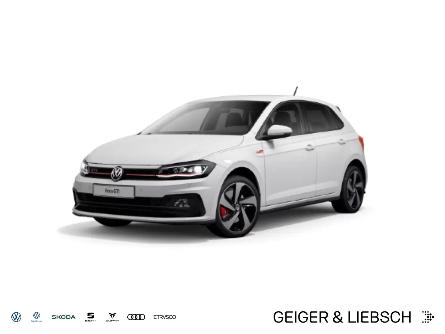 Volkswagen Polo GTI 2,0 TSI DSG LED+Navi+ACC Wit - 1