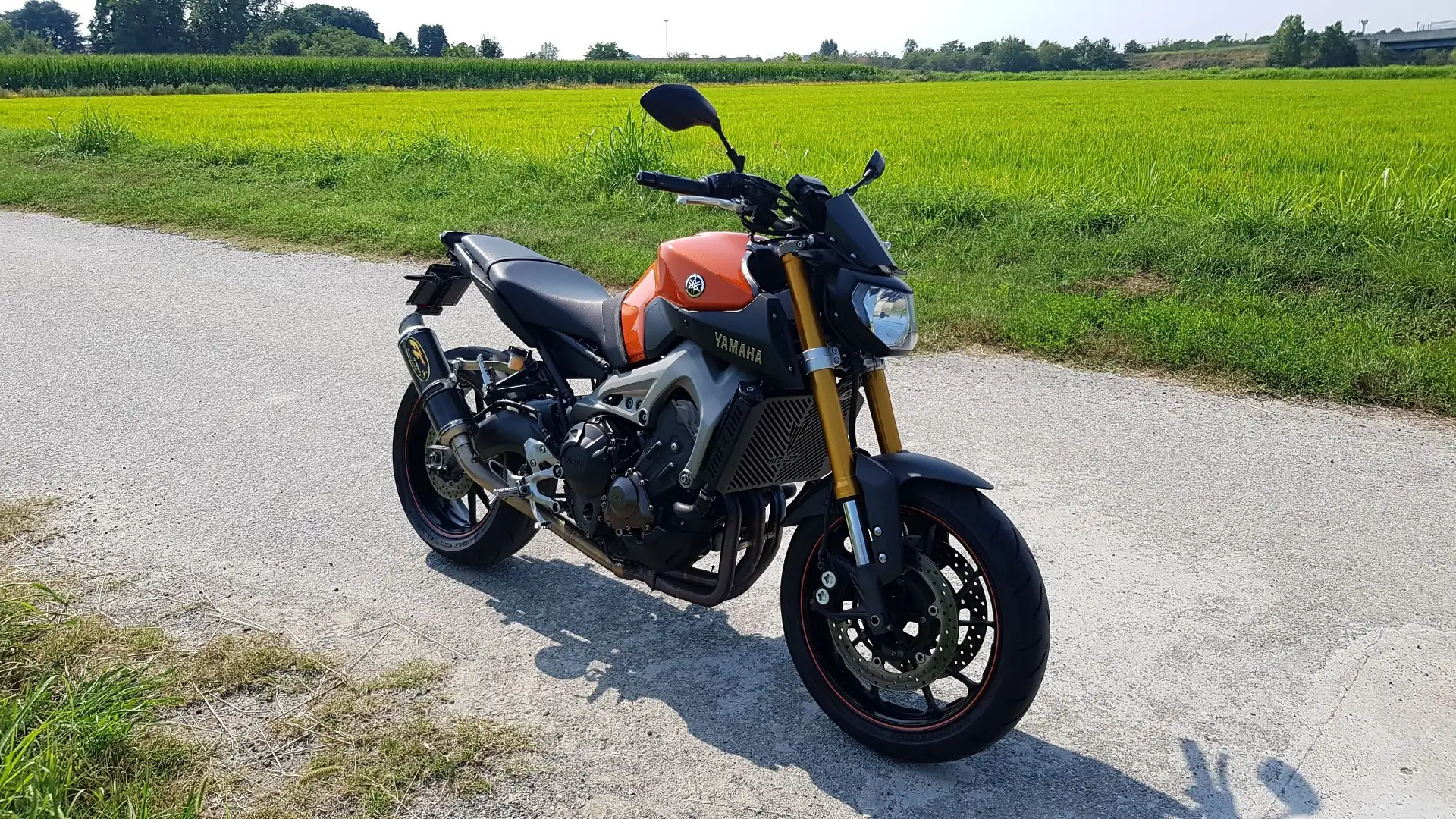 Yamaha MT-09 Portocaliu - 1