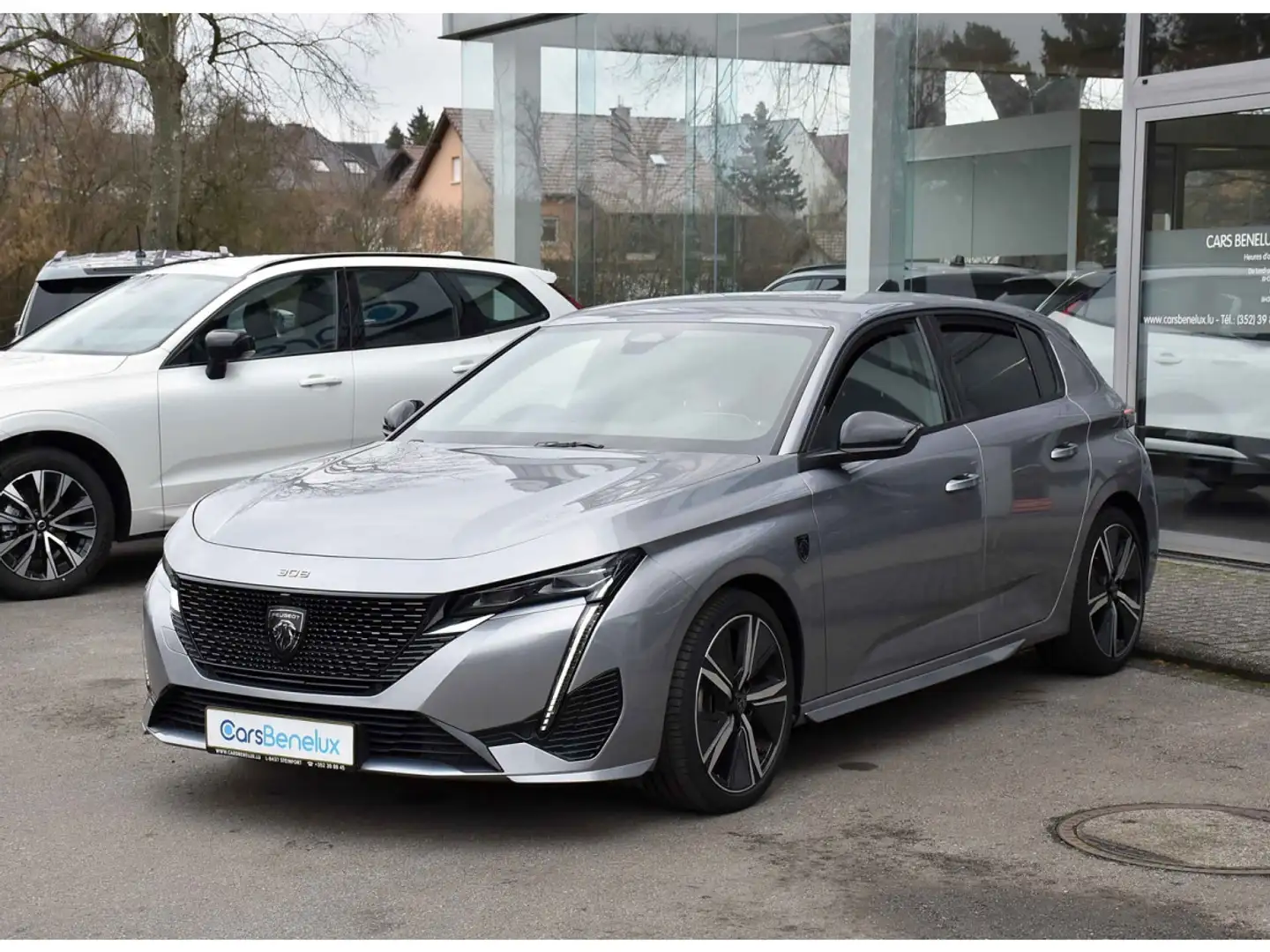 Peugeot 308 1.2 PureTech GT EAT8 REGUL LANE GPS CAM 1° MAIN Silber - 2