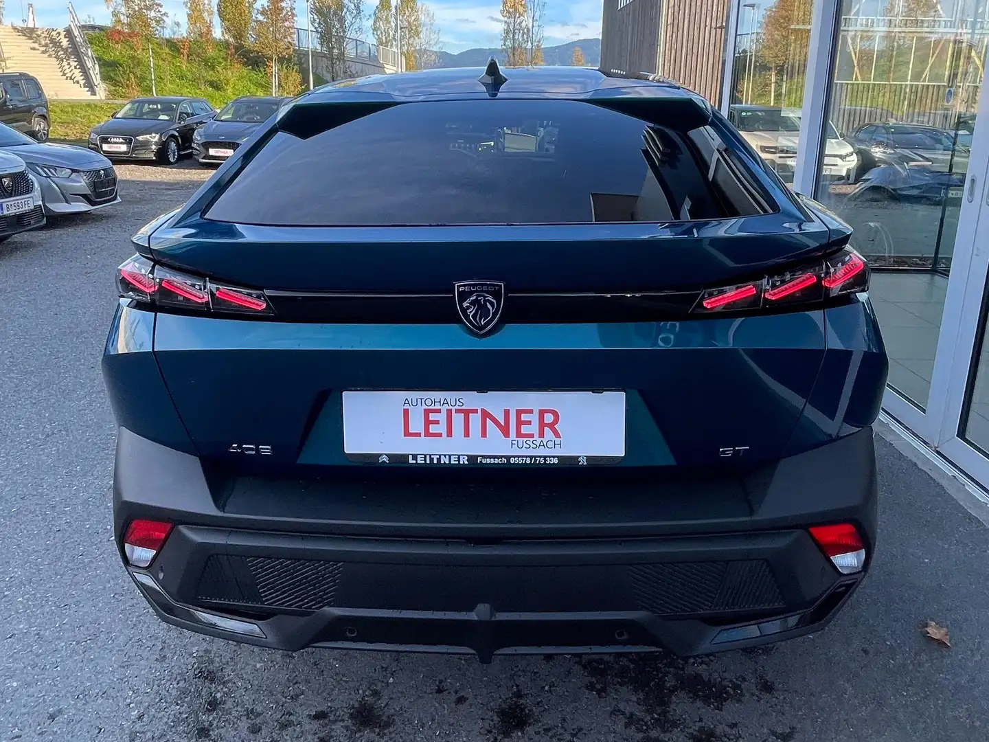 Peugeot 408 Hybrid 136 GT Bleu - 2