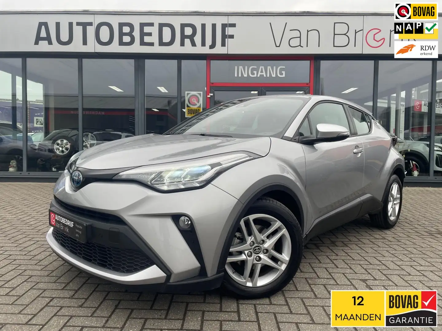 Toyota C-HR 1.8 Hybrid Active | Camera | Cruise | Stoelverwarm Zilver - 1