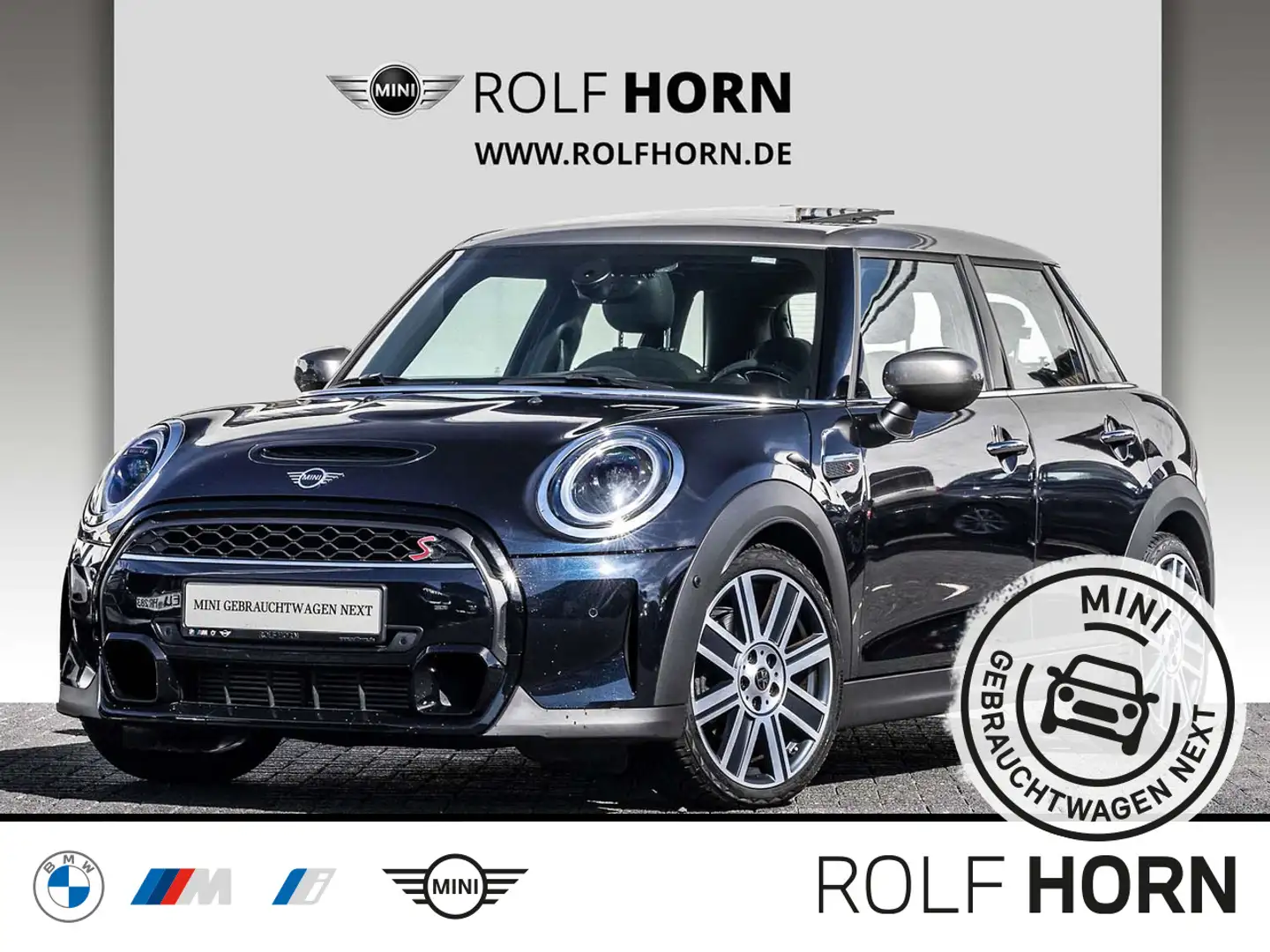 MINI Cooper S YOUNIQUE Trim Navi Pano Klima Sitzhzg.! Schwarz - 1