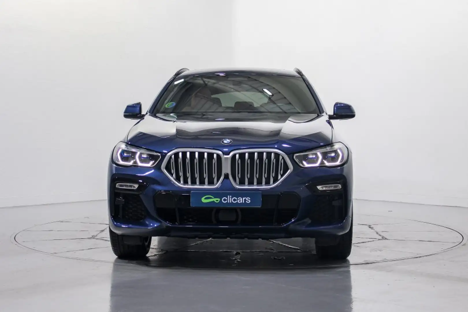 BMW X6 xDrive 40dA Bleu - 2