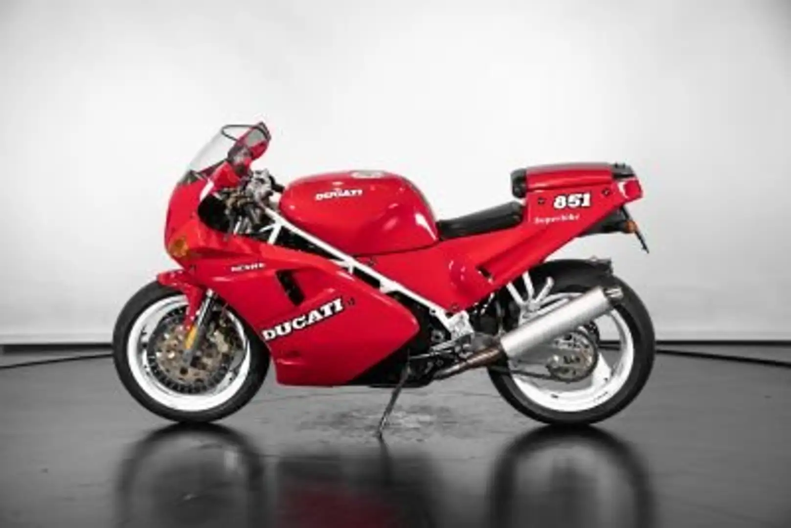 Ducati 851 "MAX TEMPORALI" Red - 1