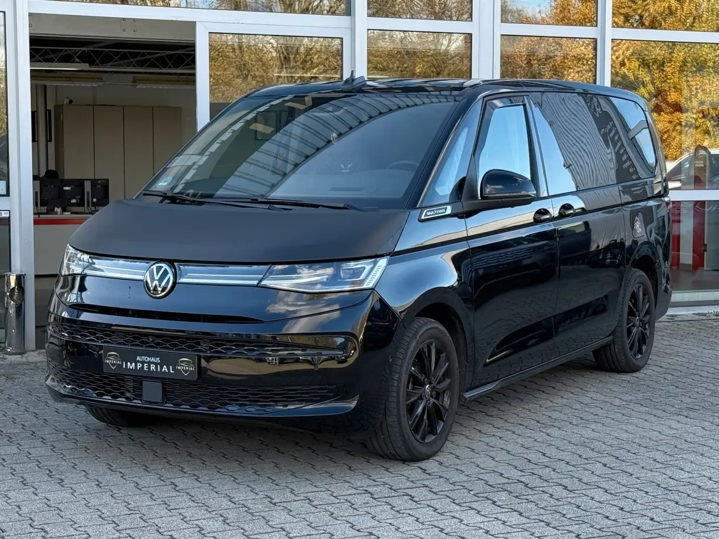 Volkswagen T7 Multivan L STNDH+HUD+ACC+360+IQL+7Sitz+GuNach Noir - 1