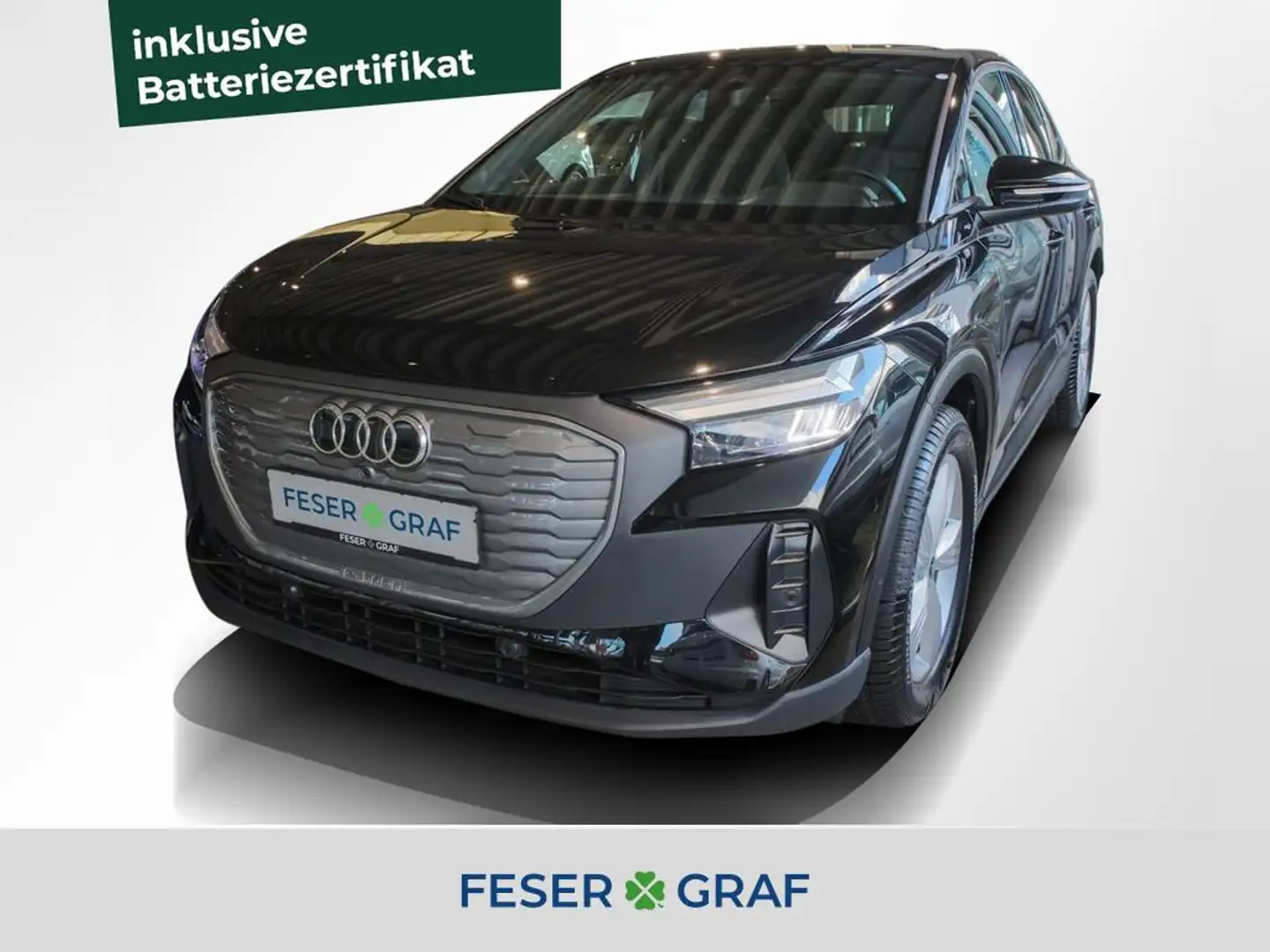 Audi Q4 e-tron Sportback 35 ACC LED Navi RüKa Sitzh. Schwarz - 1