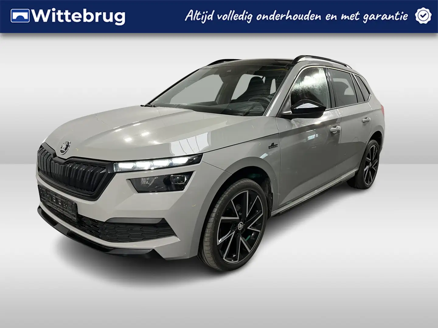 Skoda Kamiq 1.5 TSI ACT Monte Carlo / AUTOMAAT/ PANO/ 150 PK/ Gris - 1