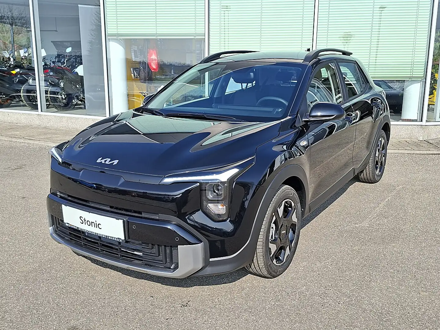 Kia Stonic 1,0 TGDI GPF ISG Titan Schwarz - 1