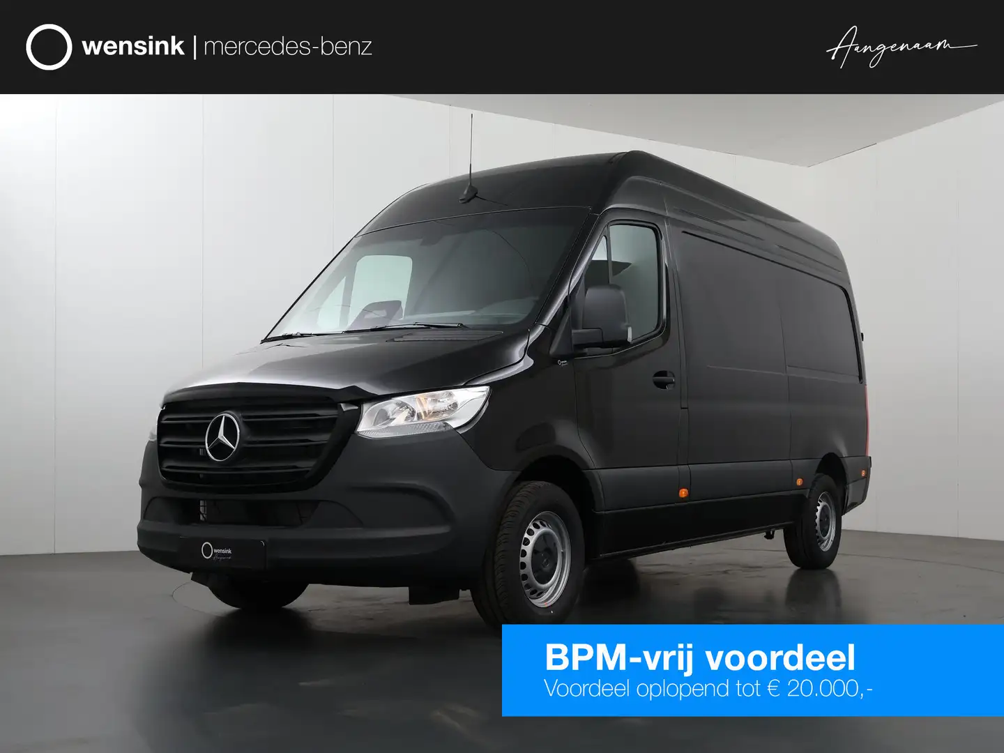 Mercedes-Benz Sprinter 315 L2H2 RWD PRO | 3500kg TREKKEN | AUTOMAAT | 3-Z Noir - 1