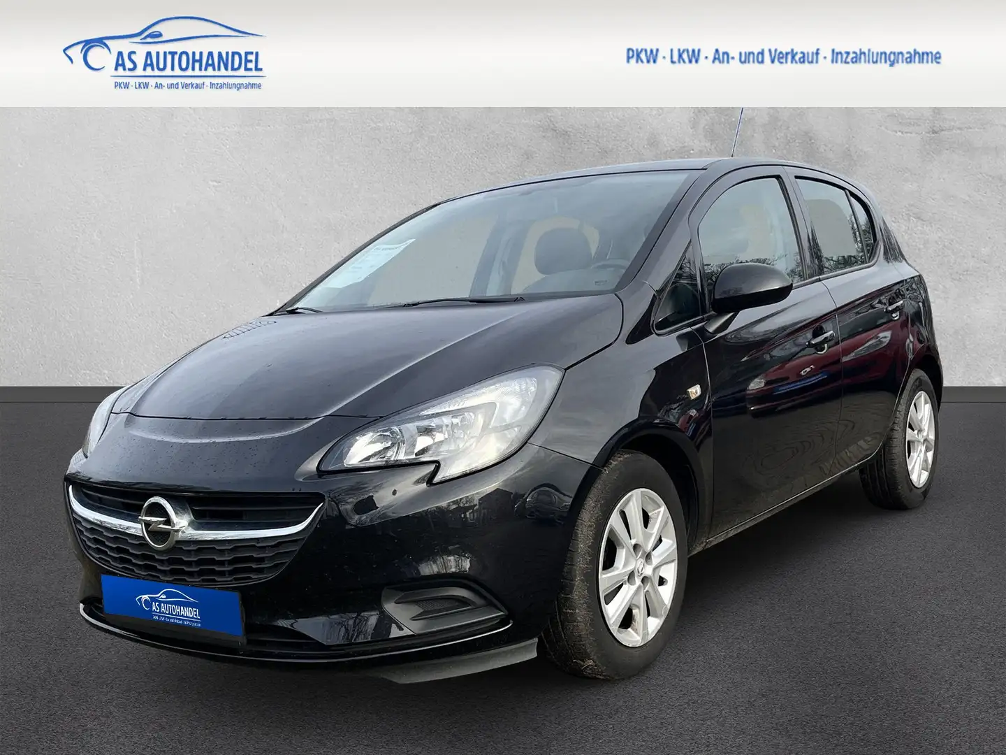 Opel Corsa Edition 1.4 PDC TÜV NAVI Zwart - 1