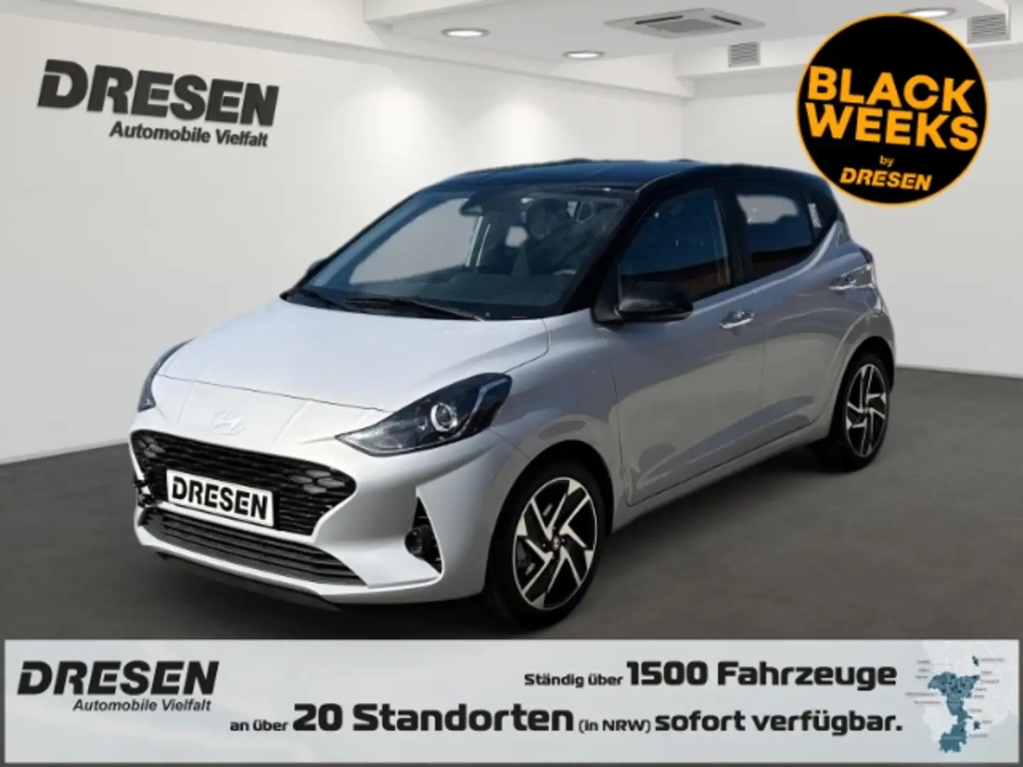 Hyundai i10 1.2 Prime Klimatronic*PDC*Kamera*Keyless*SHZ Gri - 1