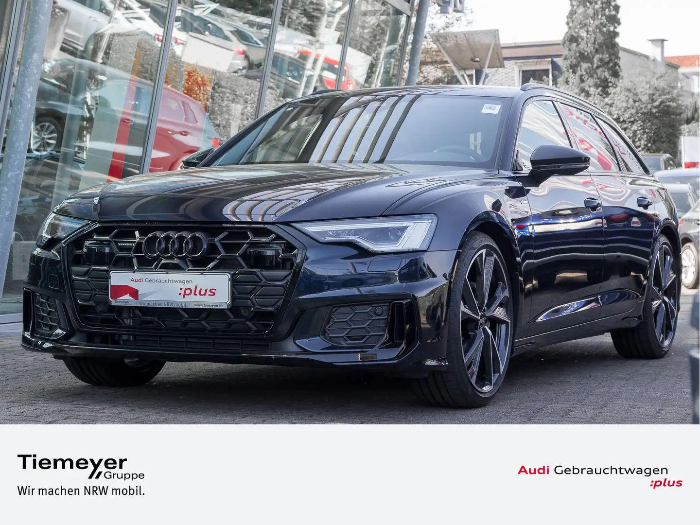 Audi A6 40 TDI Q S LINE LM21 AHK ST.HEIZ BuO Bleu - 1