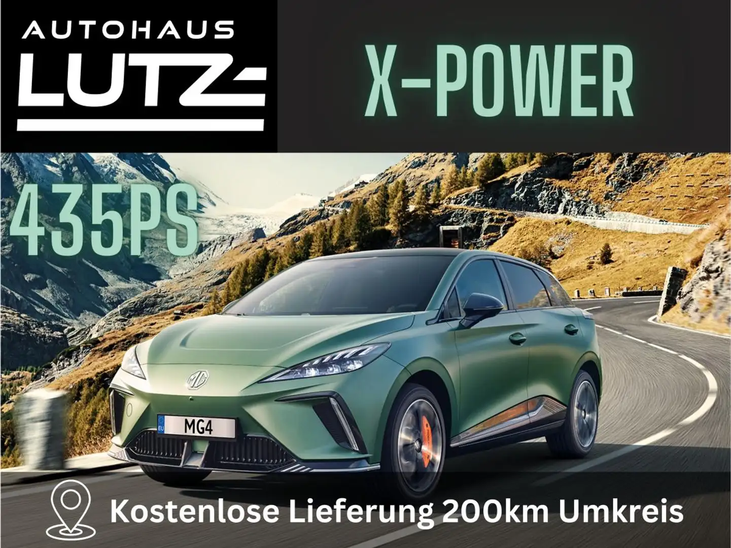 MG MG4 4 *NEW* X-POWER ALLRAD ! 🚙SCHNELL VERFÜGBAR IN Me Silber - 1