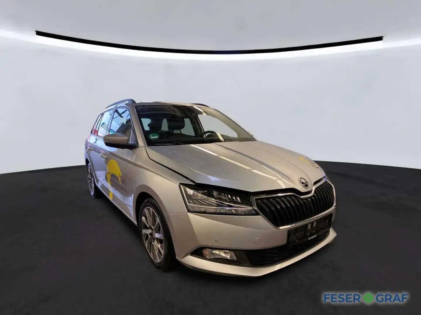 Skoda Fabia Combi 1.0 TSI Best of Kessy*Navi*LED*SHZ*App*DAB+* Silber - 2