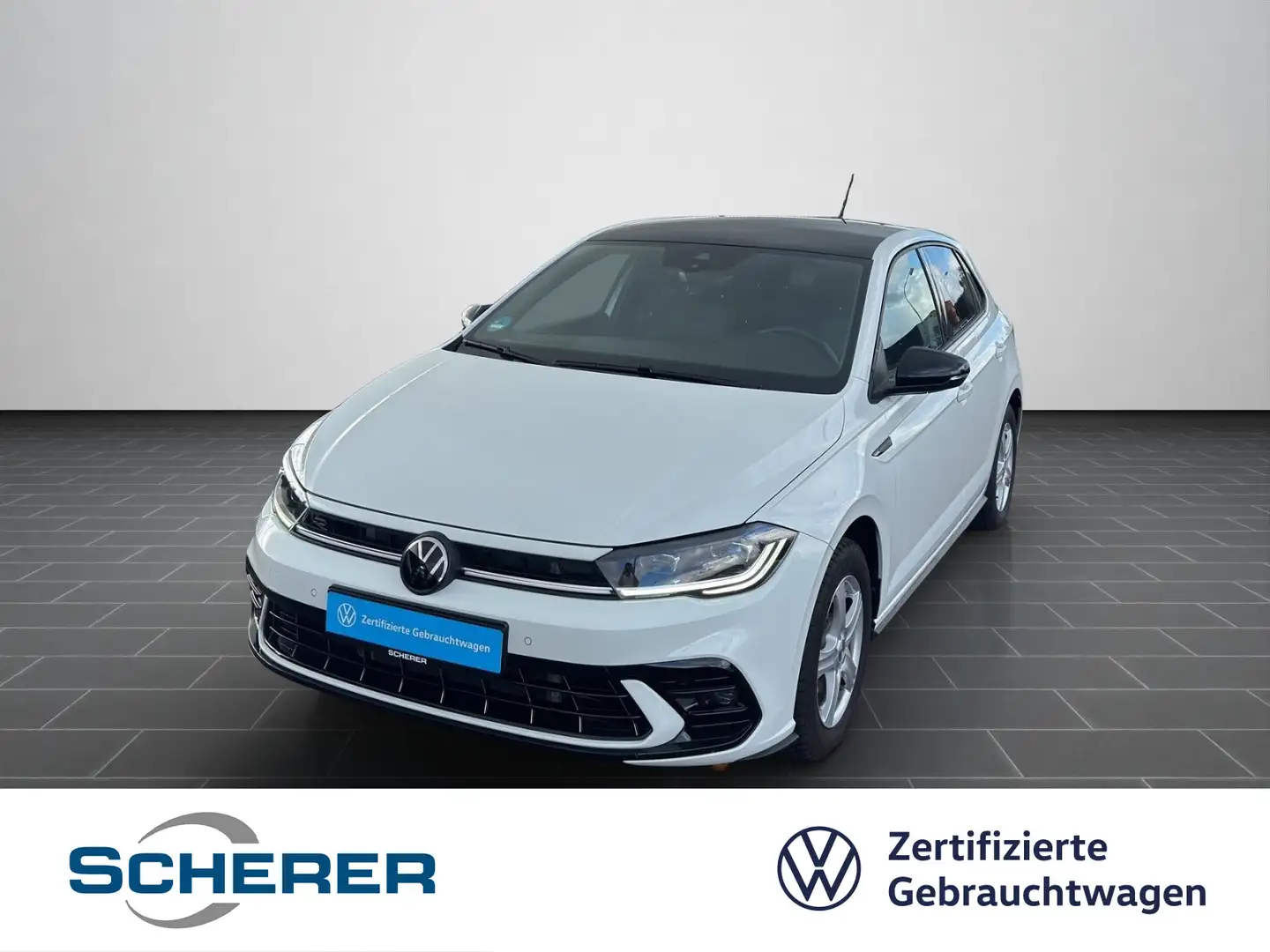 Volkswagen Polo R-LINE 1.0 TSI DSG IQ.LIGHT NAVI IQ.DRIVE R Weiß - 1