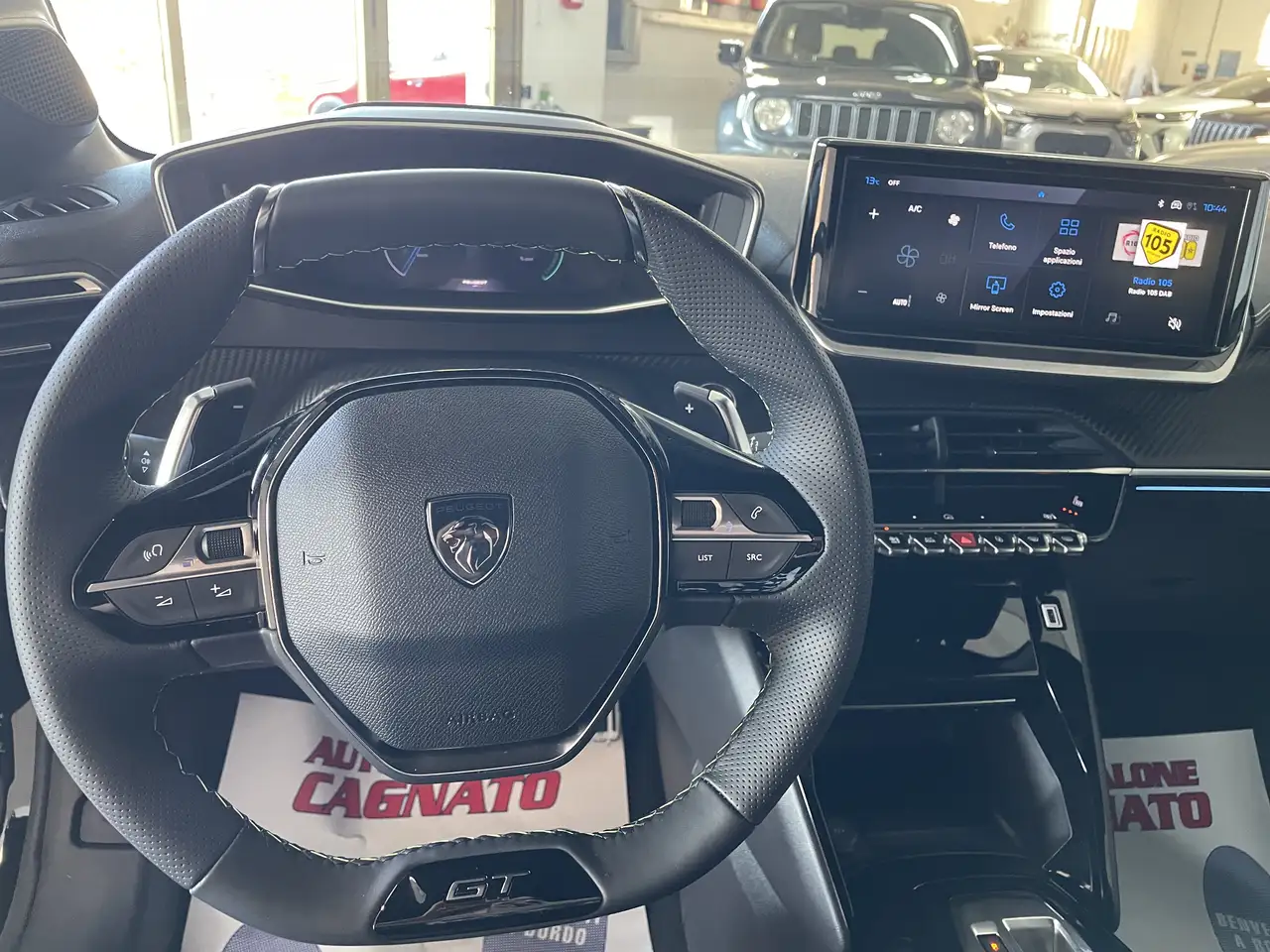 Peugeot 208 1.2 hybrid GT 145cv e-dcs 6 Auto 2025 Nero Perla 23