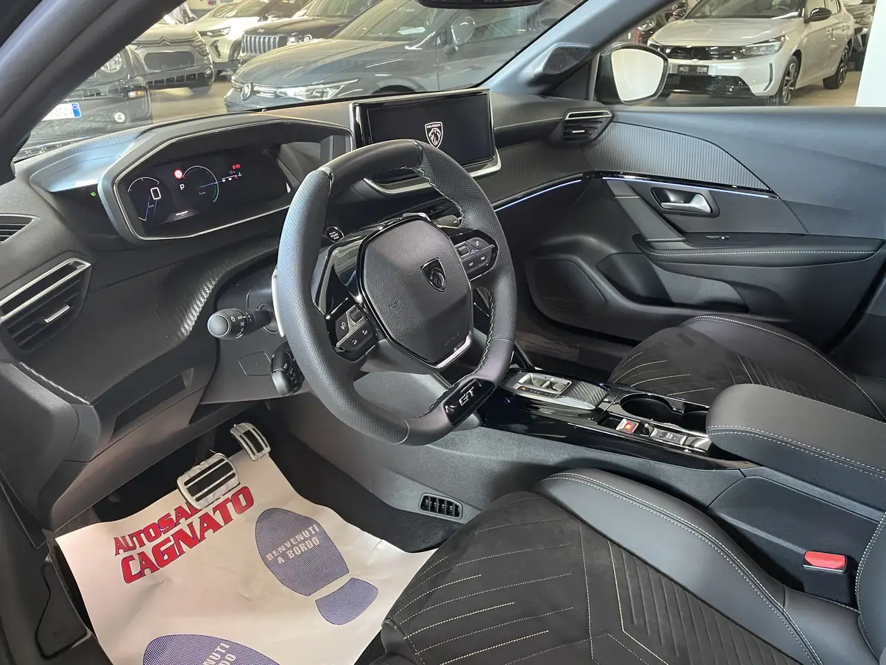 Peugeot 208 1.2 hybrid GT 145cv e-dcs 6 Auto 2025 Nero Perla 13