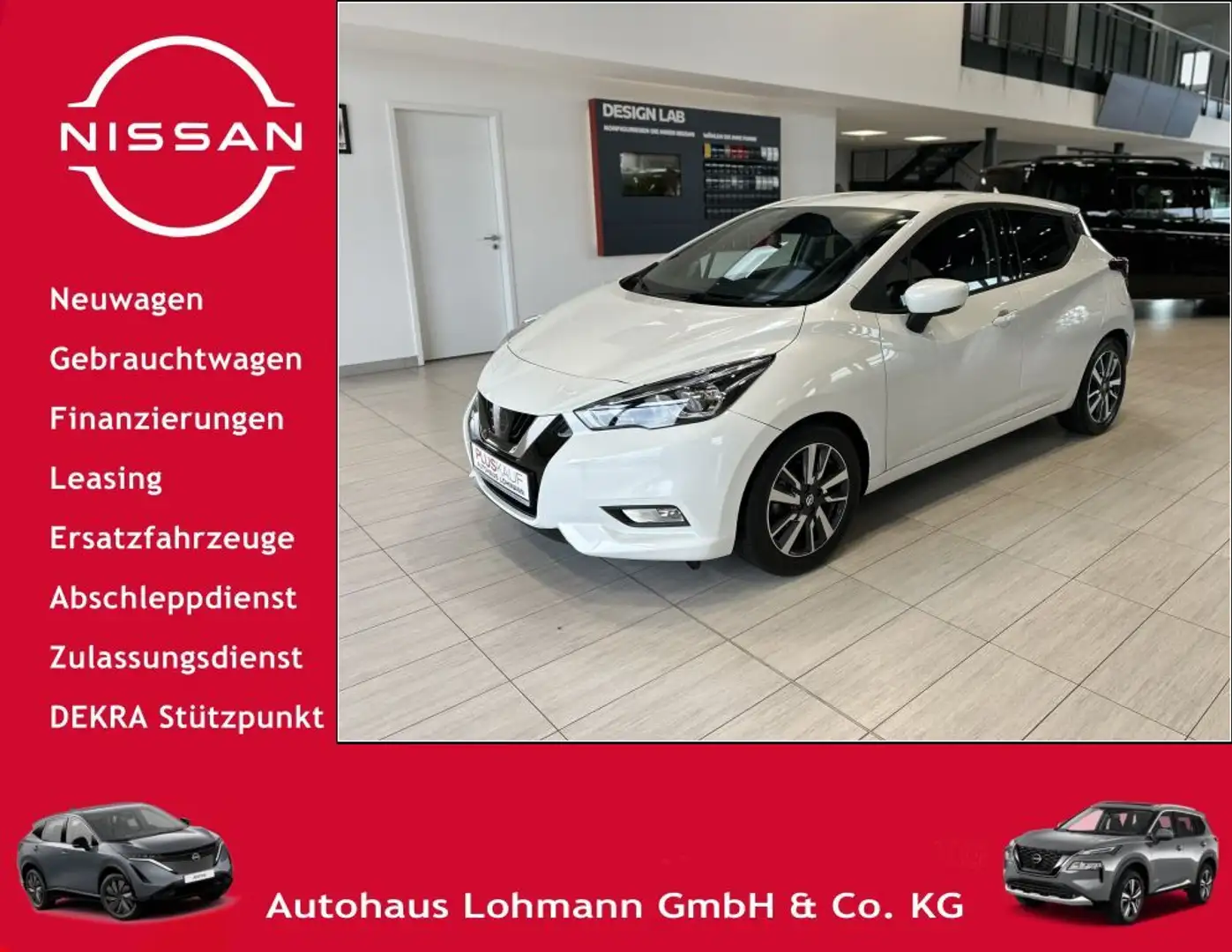 Nissan Micra IG-T 100 N-Connecta Rückfahrkamera Blanc - 1