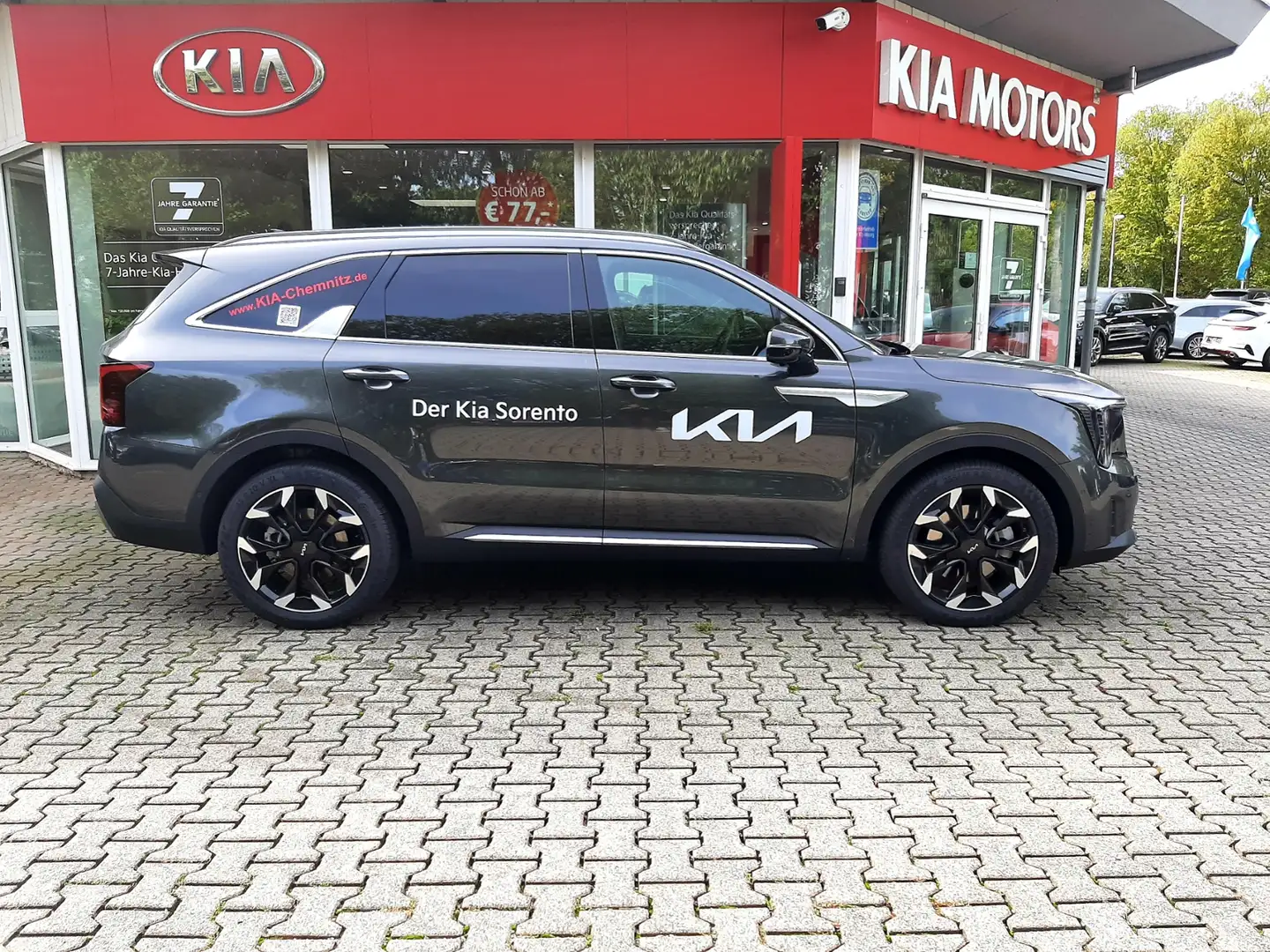 Kia Sorento 2.2D DCT8 AWD Plat. Nappa Pre GD 7S Grau - 2